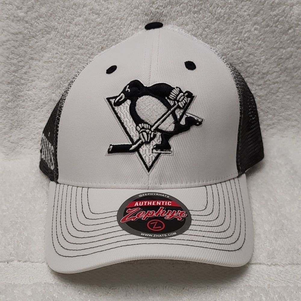 Zephyr Pittsburgh Penguins Trucker Snapback Hat - New